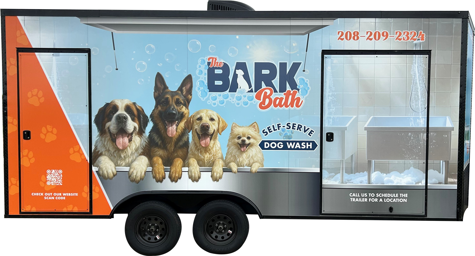The Bark Bath Trailer