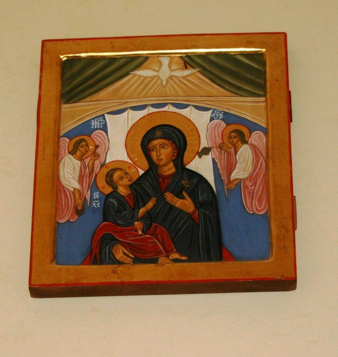 Dipinto di Madonna con bambino