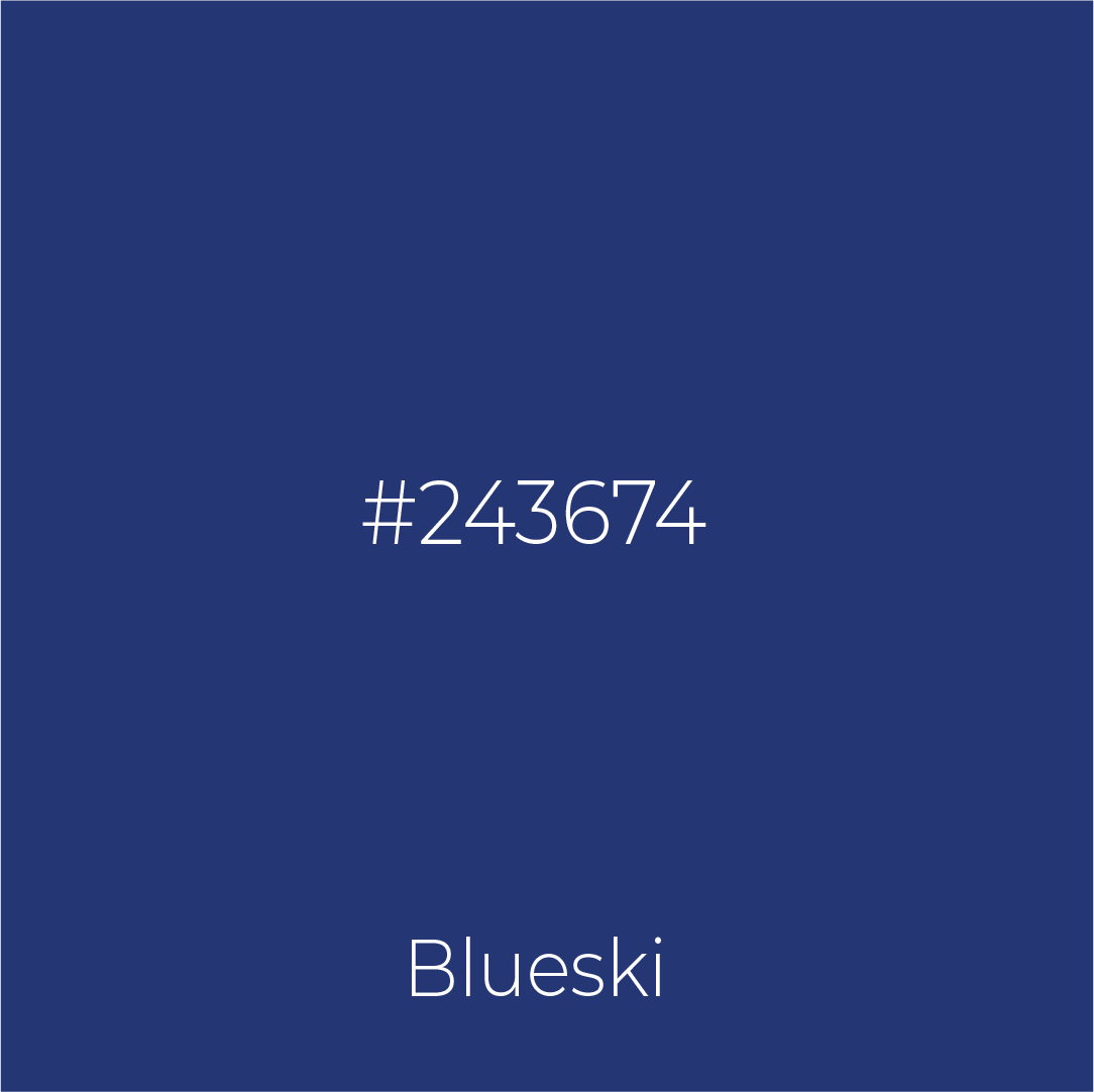 A blue background with the number 243672 on it