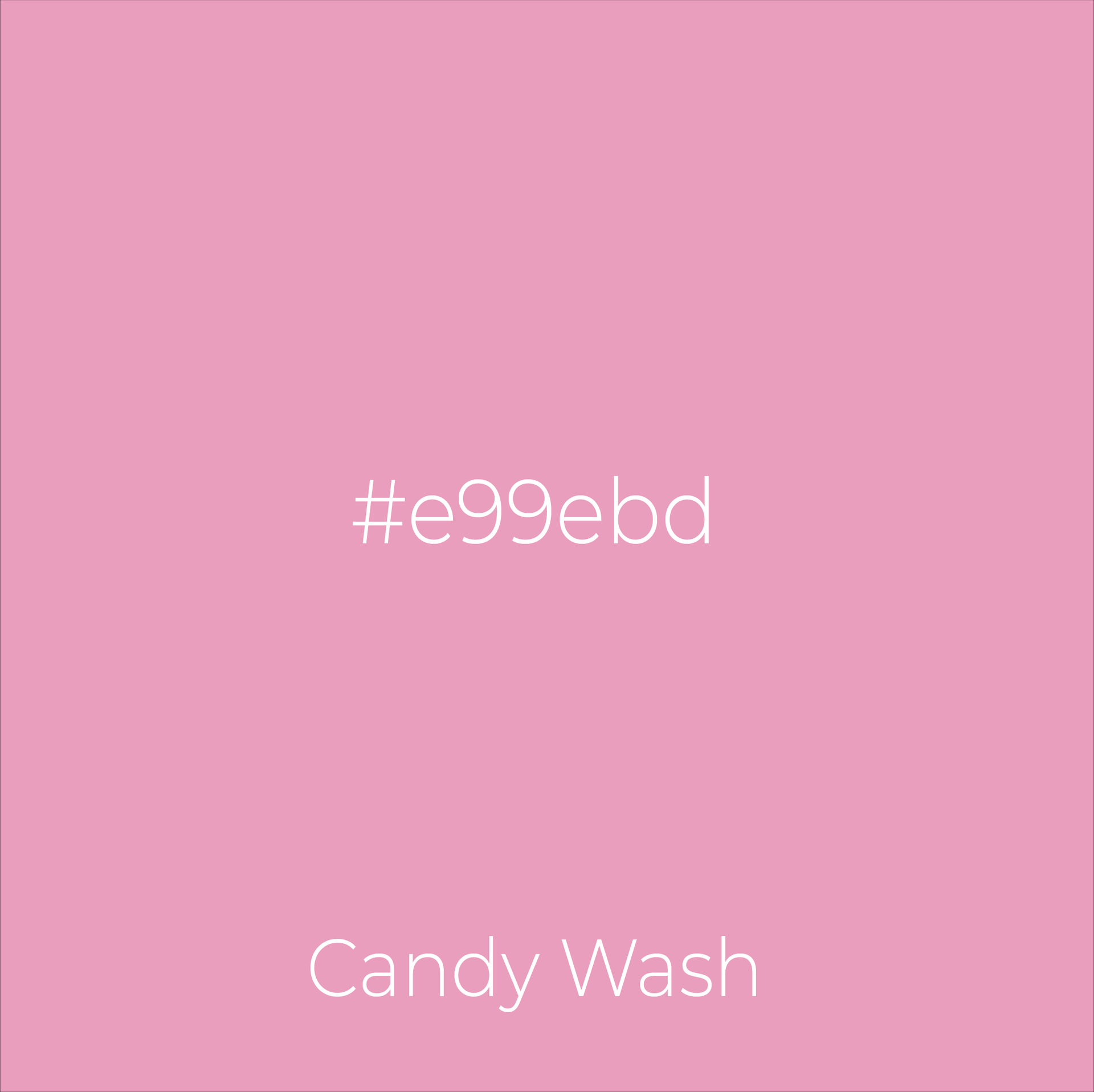 A pink background with candy wash written on it