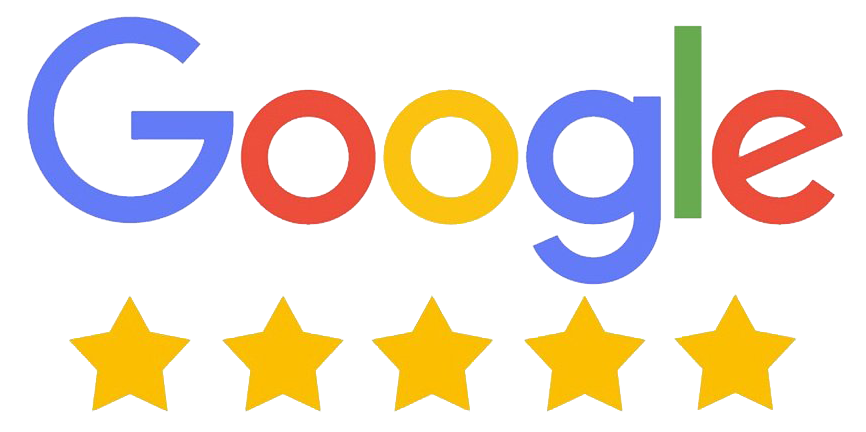 A google logo with four stars on it.
