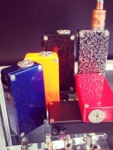 E-cig/ Vape sticks powder coated customized