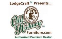 The logo for old hickory furniture is shown on a white background.