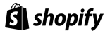 The logo for shopify is a green shopping bag with a white s on it.