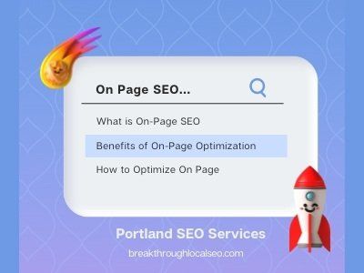 Portland SEO Services - On-Page SEO Services in PDX 97224