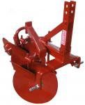 Red disc plow for small tractors