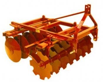 Clod breaker for tractors from 15 to 60 hp