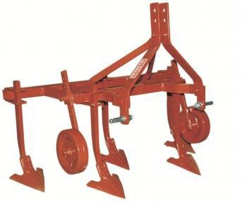 Grubber with depth control wheels