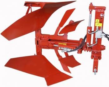 VXI reversible plow - tilting and hydraulic movement
