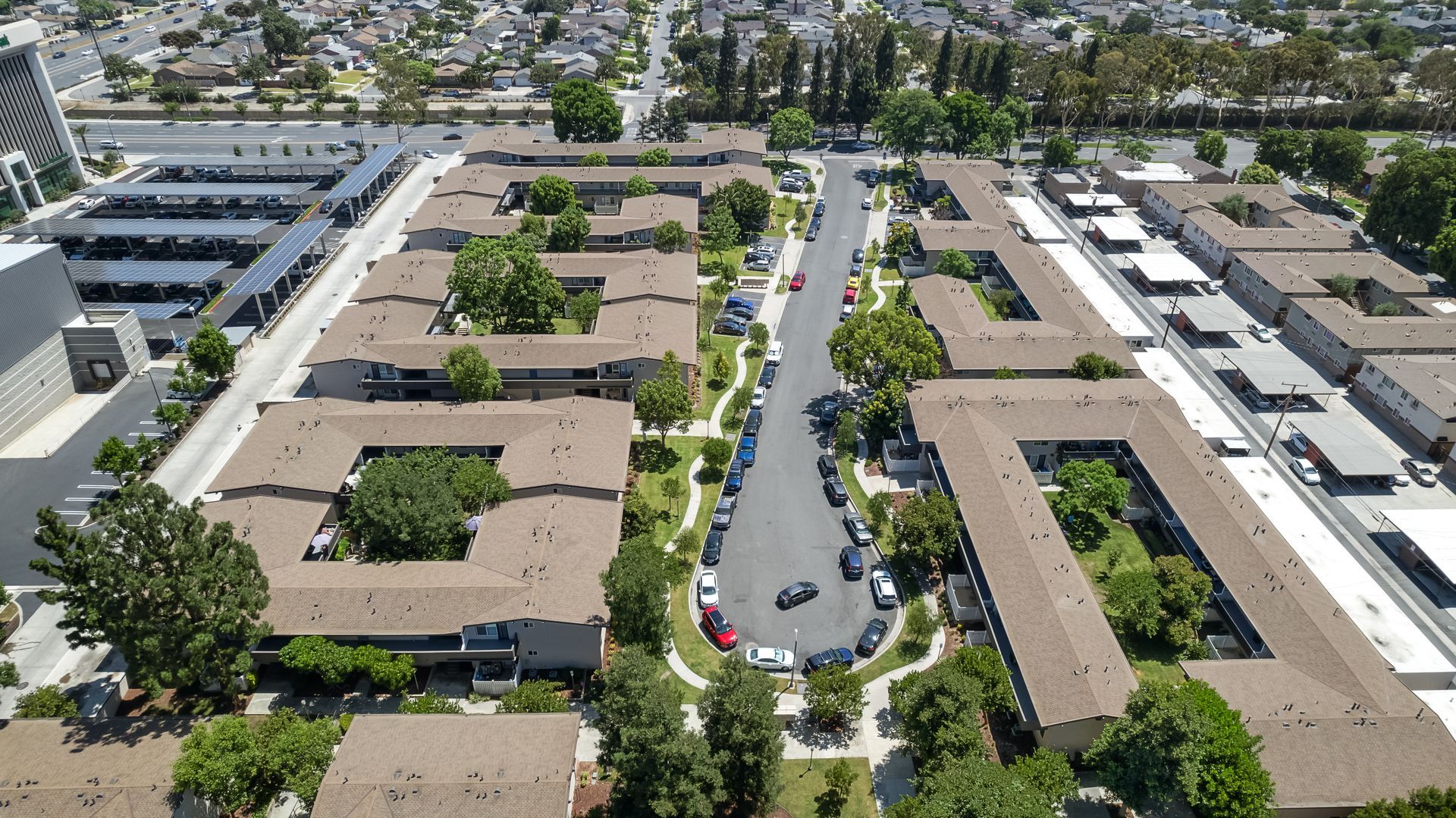 Park Del Amo parking lot