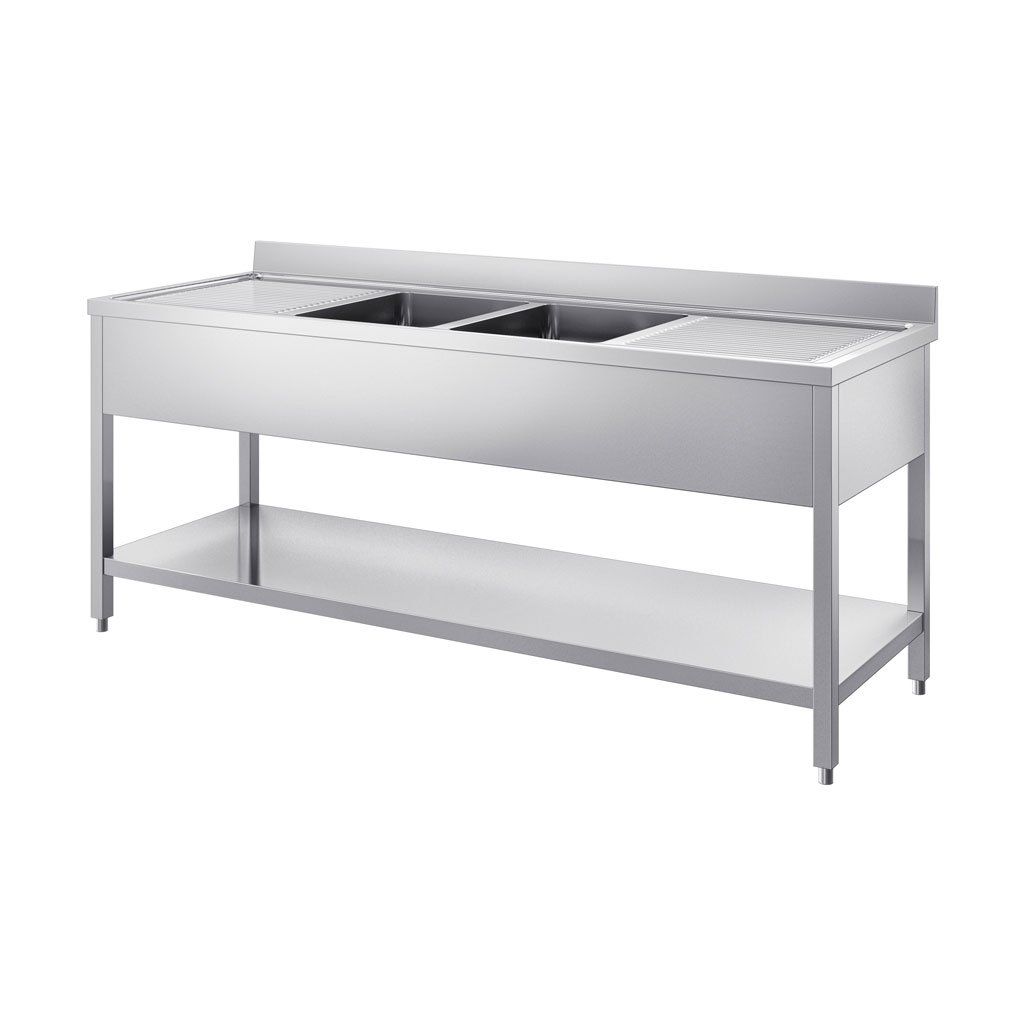 professional steel kitchen work table 7