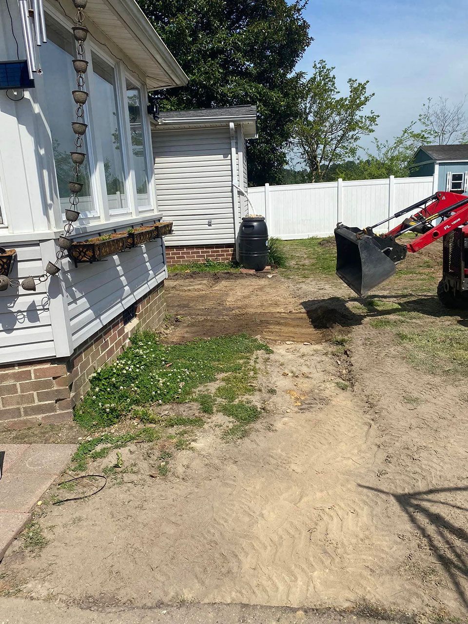 French Drain Installation