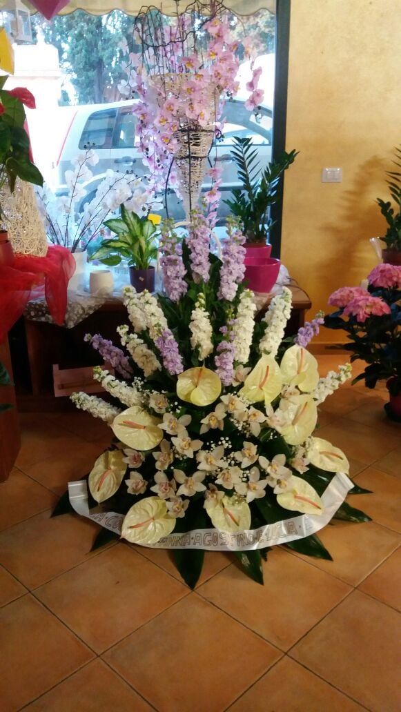 agenzia funebre f.lli palombelli addobbi floreali