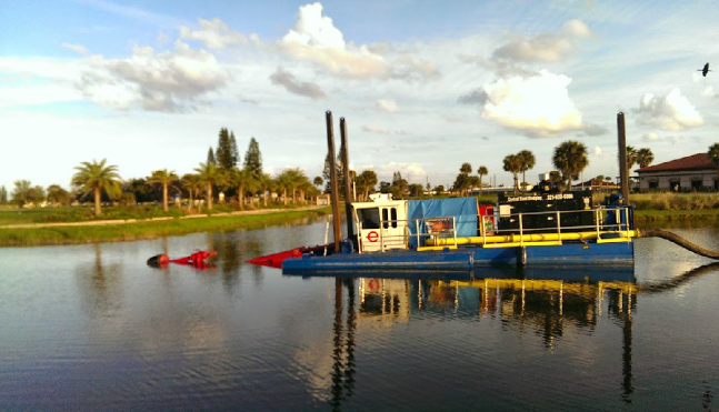 Dredging On The River — Rockledge, FL — Central Sand Inc.