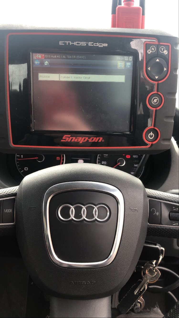 closeup of car gear stick