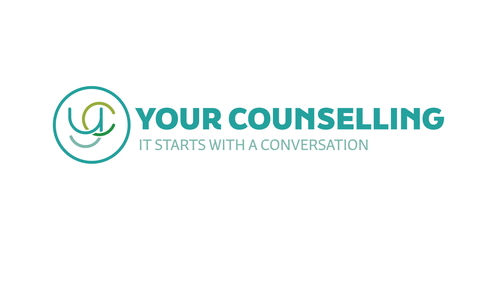 A poster for playful connections counseling inc. shows a colorful flower on a yellow background.