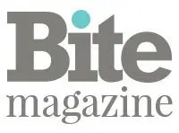 It is a logo for a magazine called bite magazine.