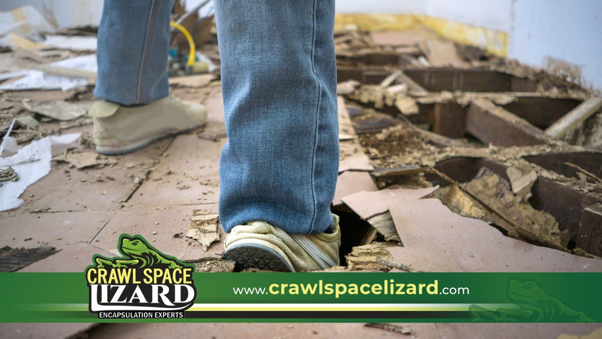 Problems Caused By A Wet Crawl Space - Wood Rot
