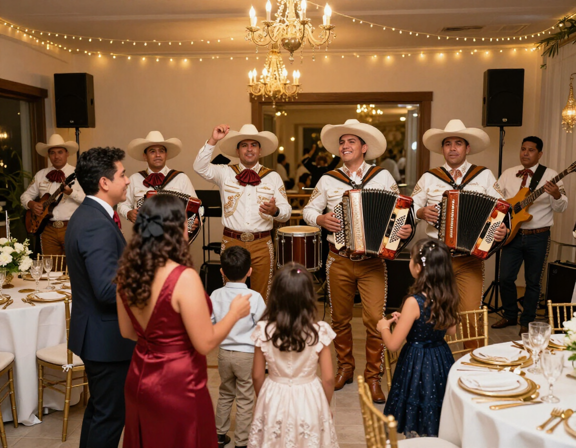 Ángel Neri animando un evento privado