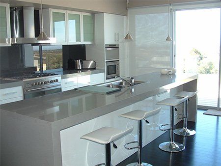 modern kitchen view