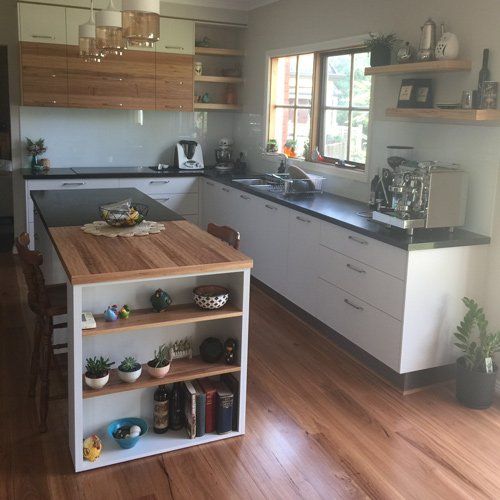 nice wooden kitchen