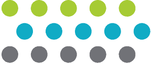 Green, Blue, Gray Dots