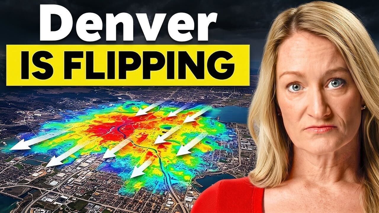 A woman beside the text DENVER IS FLIPPING