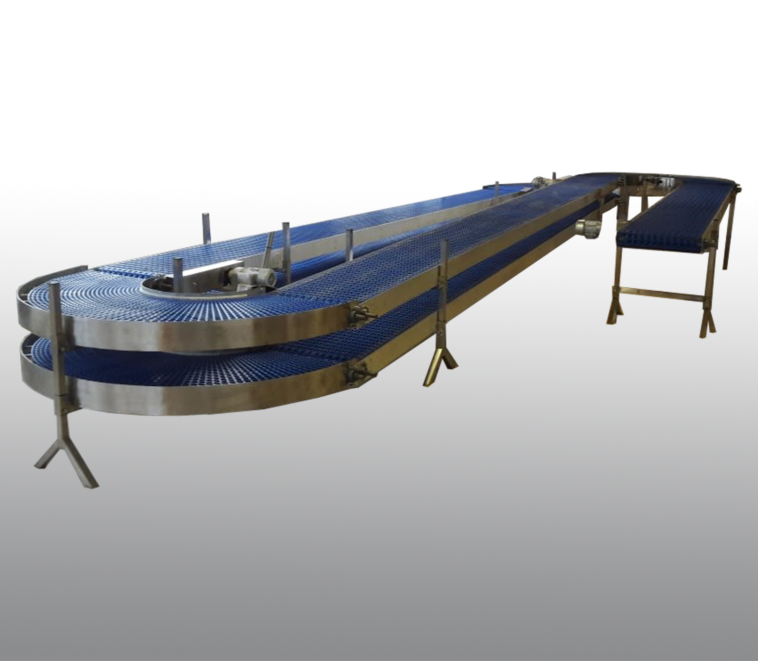 Automatic Cooling Conveyor as part of the Arabic Pita bread line