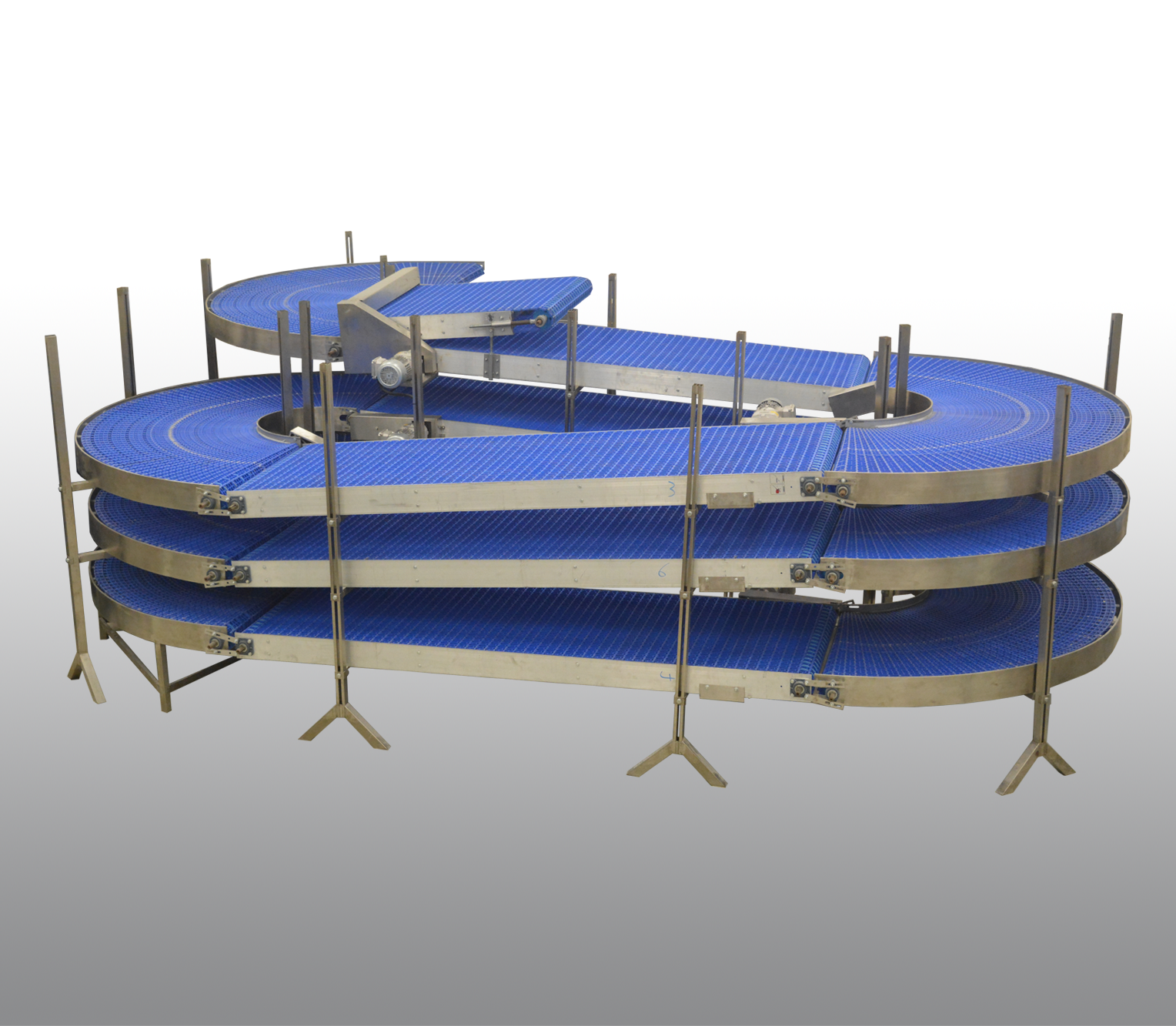 Automatic Cooling Conveyor as part of the Arabic Pita Bread line