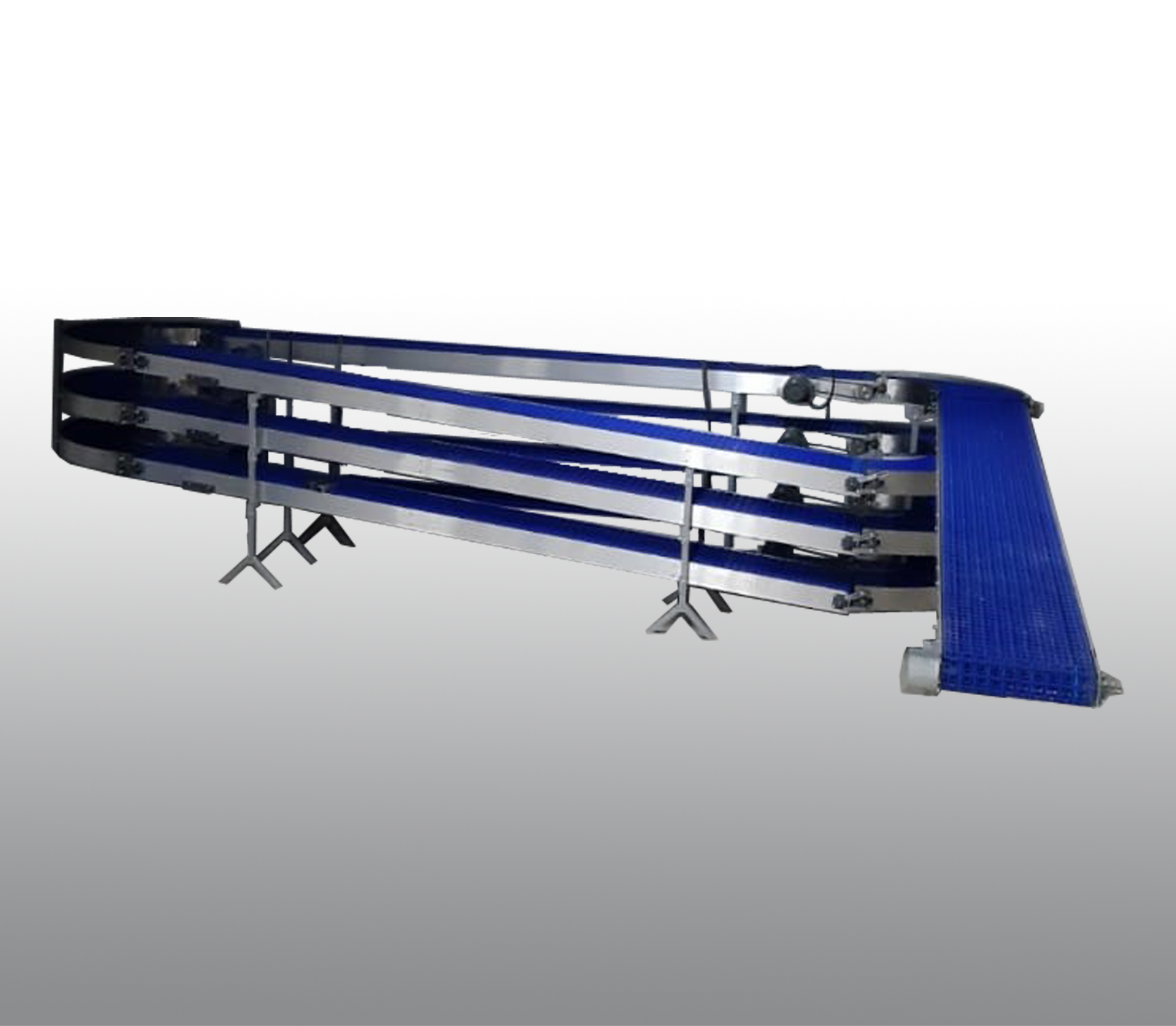 Automatic Cooling Conveyor as part of the Tortilla Bread Line