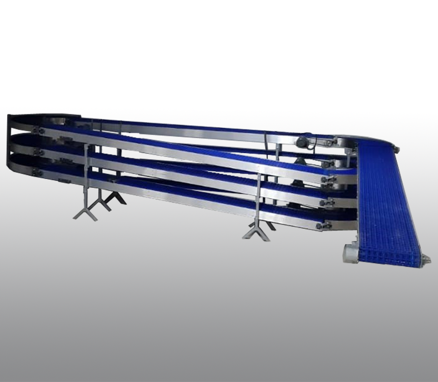 Automatic Cooling Conveyor as part of the Arabic Pita Bread line