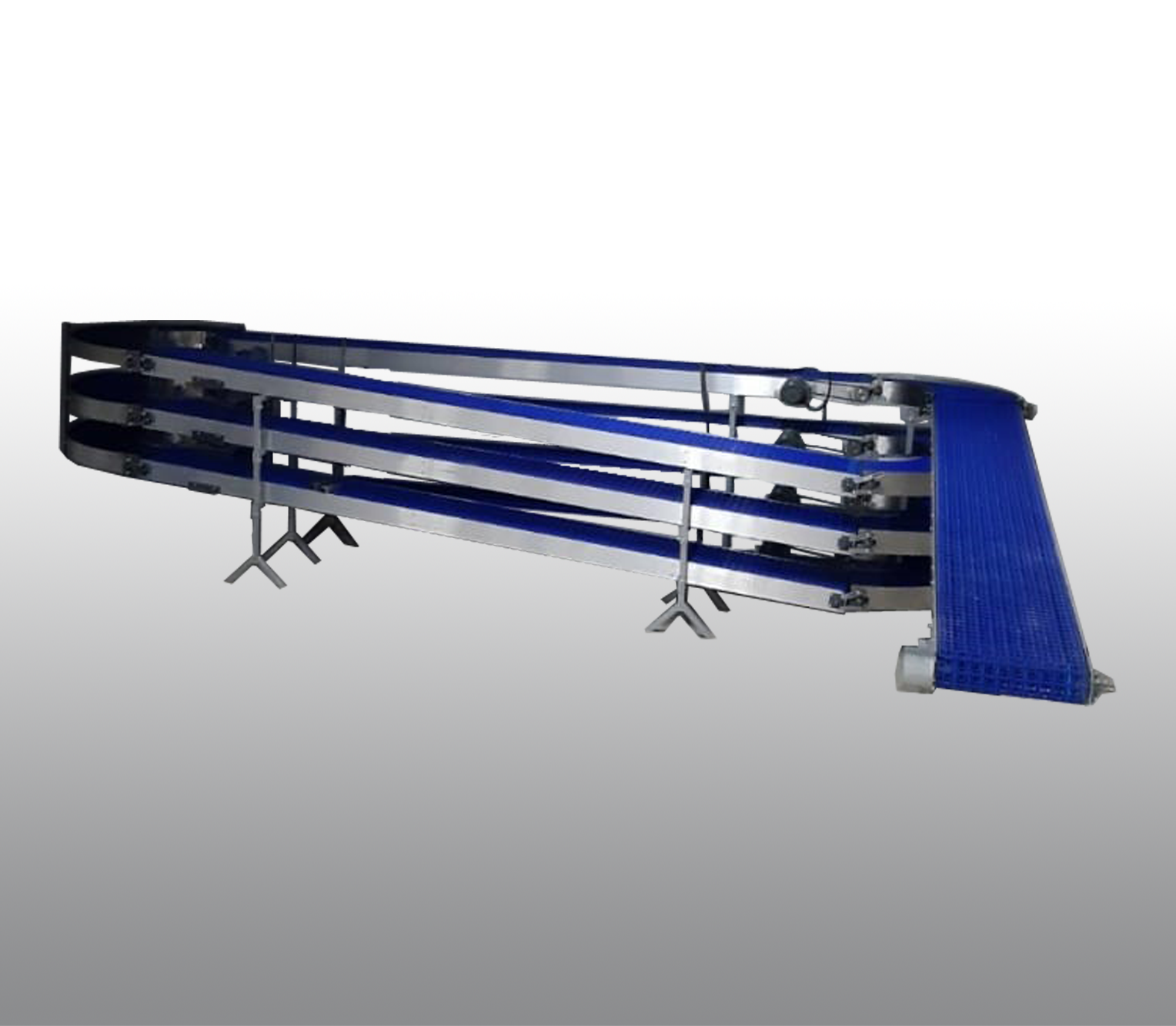 Automatic Cooling Conveyor as part of the Tortilla Bread Line