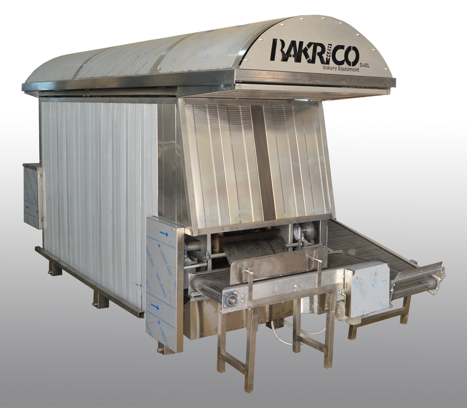 Automatic Tunnel Oven as part of the Arabic Pita bread line
