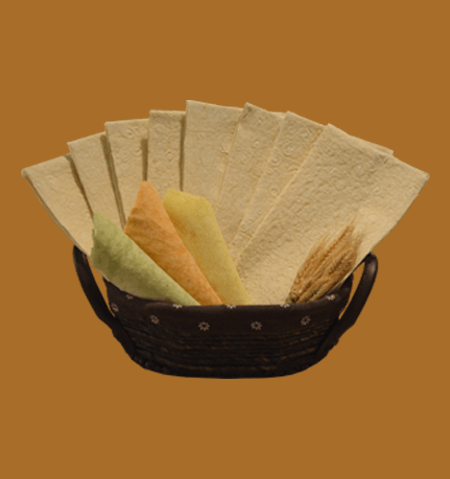 Basket of Lavash Bread