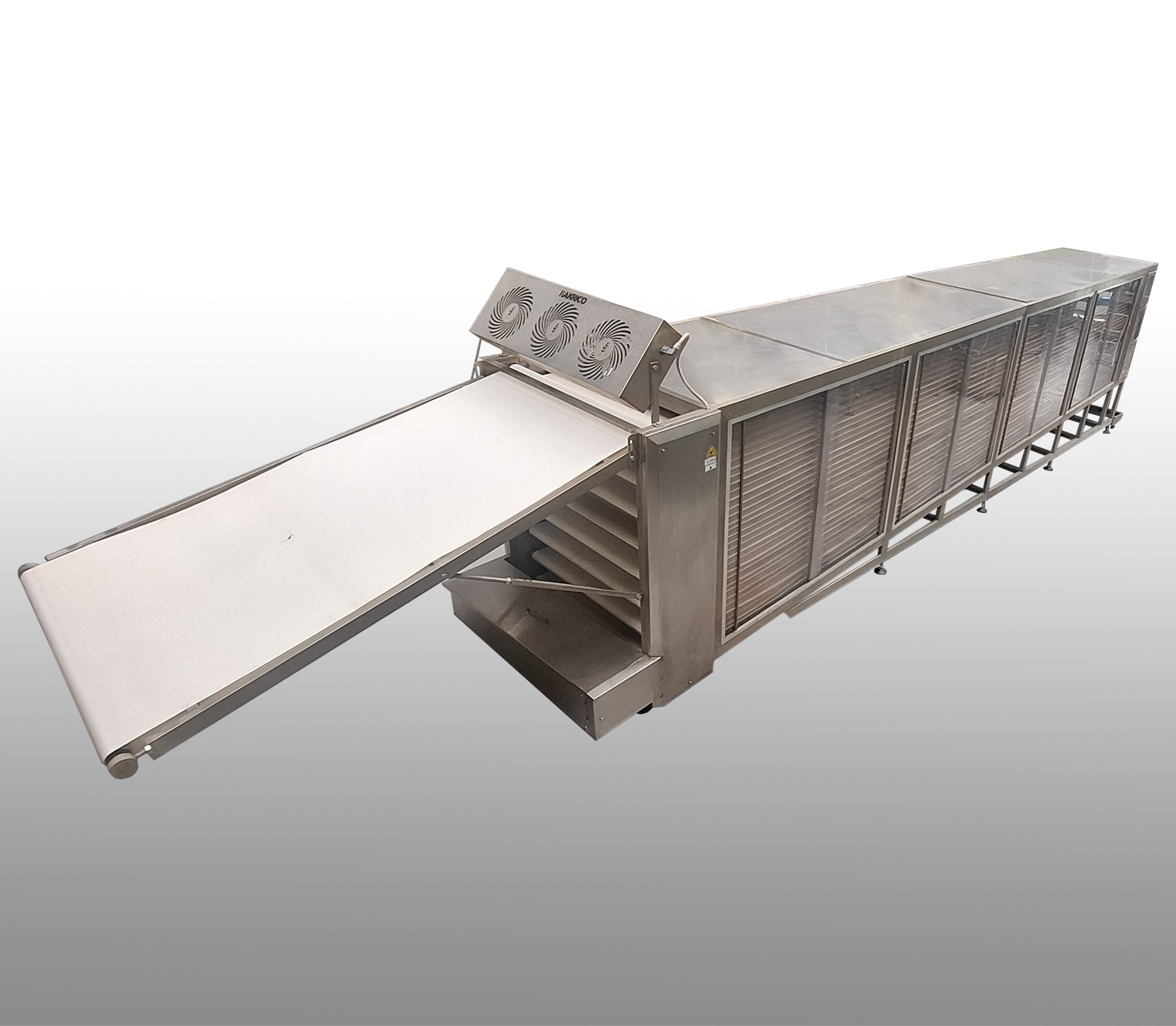 Automatic Second Proofer as part of the Arabic Pita Bread line