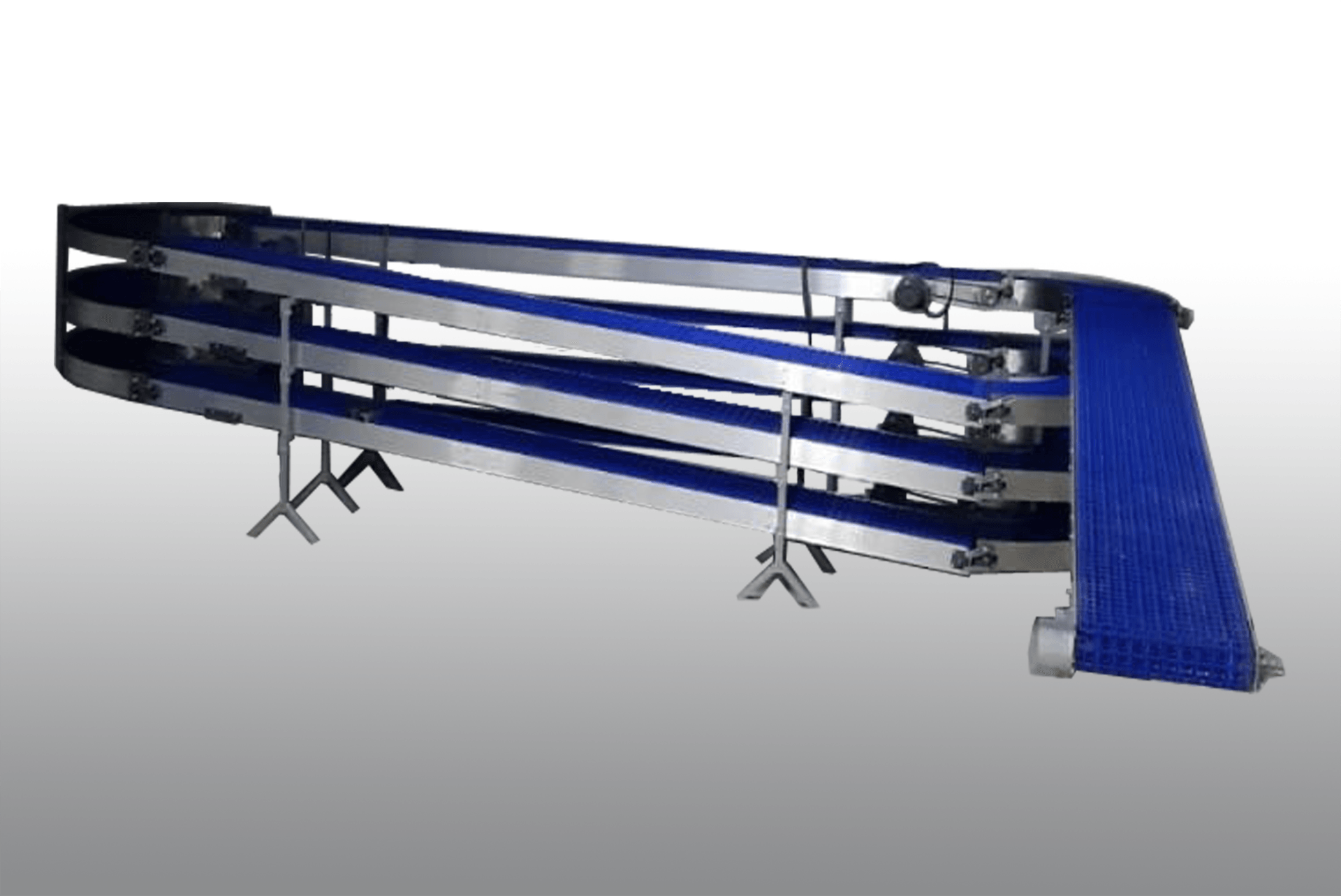 Industrial automatic machine line producing Tortilla Bread