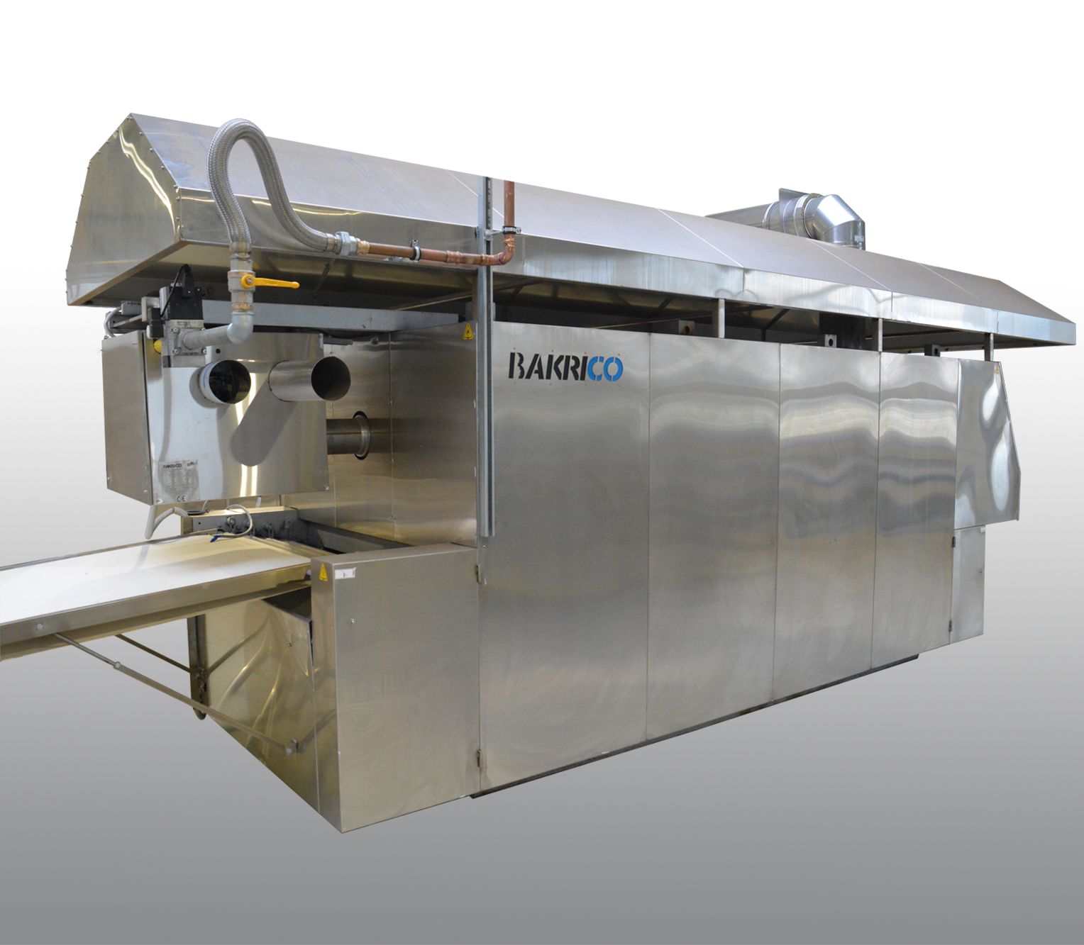 Automatic Tunnel Oven as part of the Arabic Pita Bread line