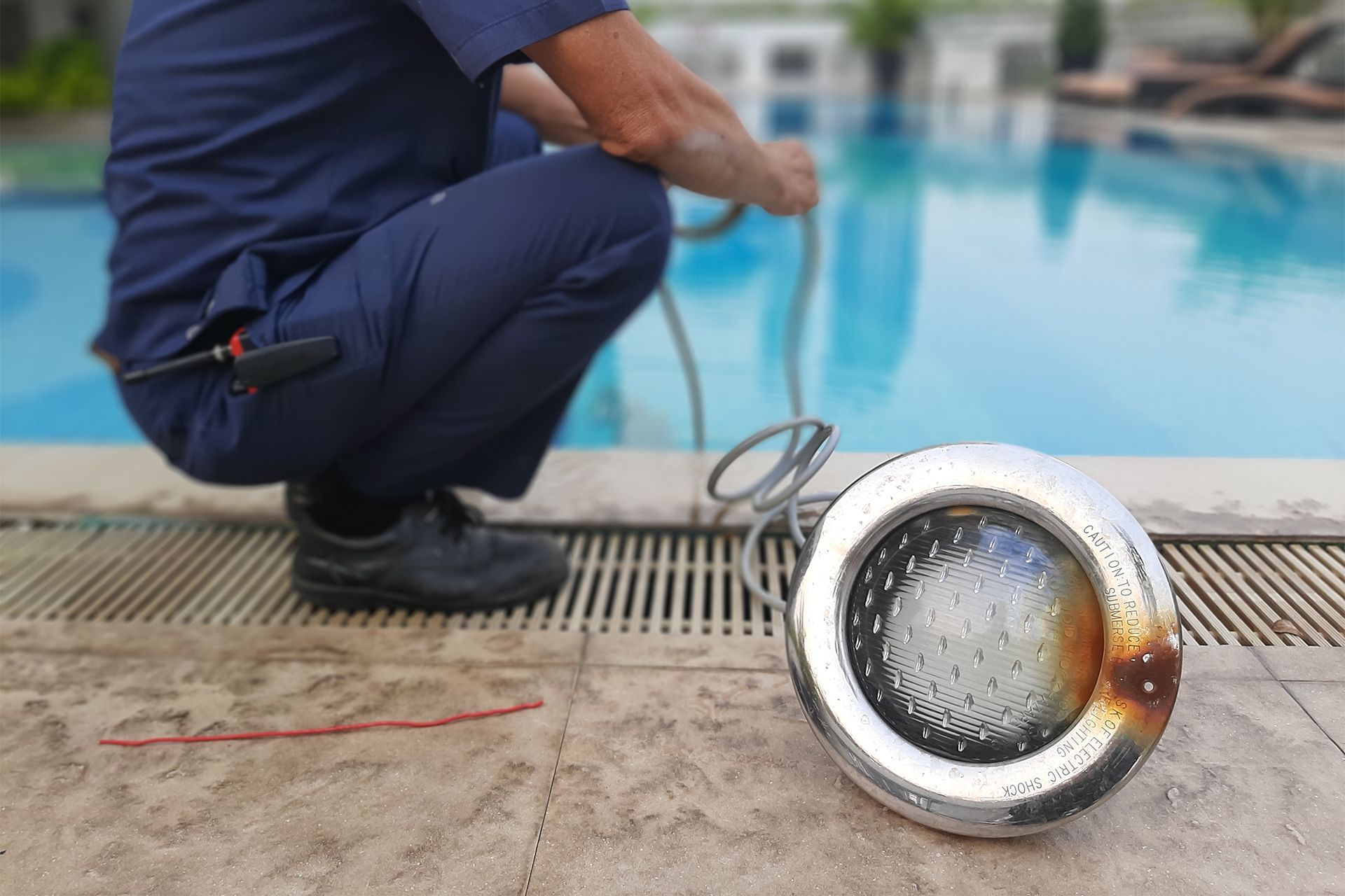 Changing Pool Light