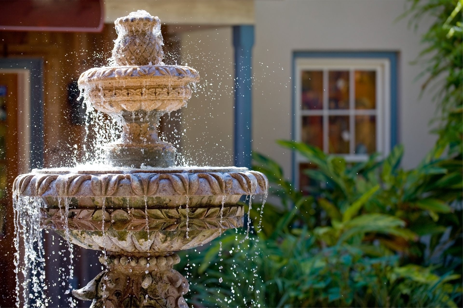 Concrete Water Fountain