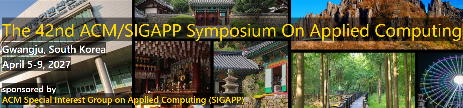ACM SAC 2027 DAPP Track