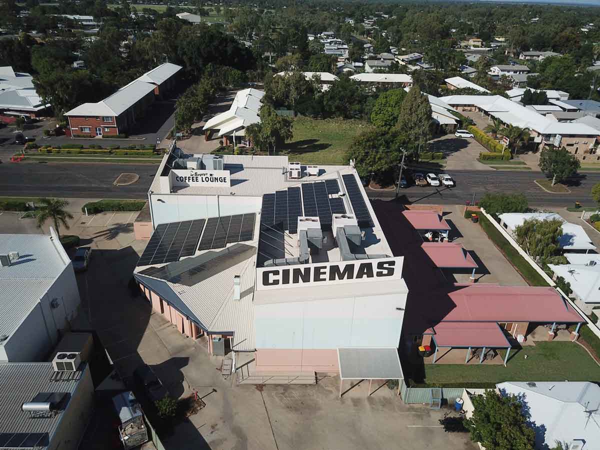 Solar Panel in Cinema — Solar Power Provider in Emerald, QLD