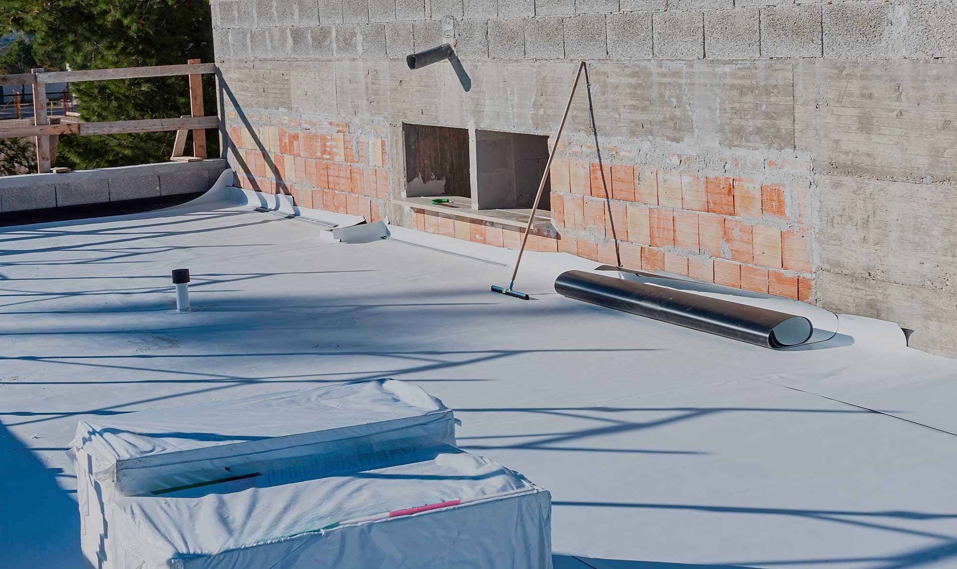 TPO Roofing repair works