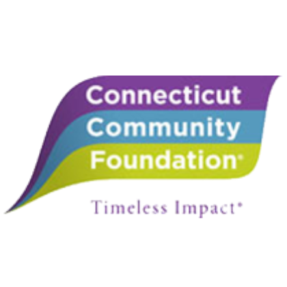 A logo for the connecticut community foundation