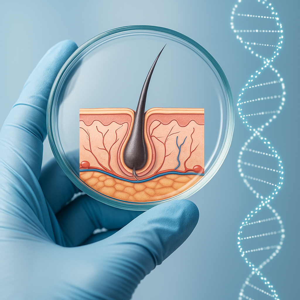 Medicamentos orales para tratar la alopecia androgenética y frenar la caída del cabello.