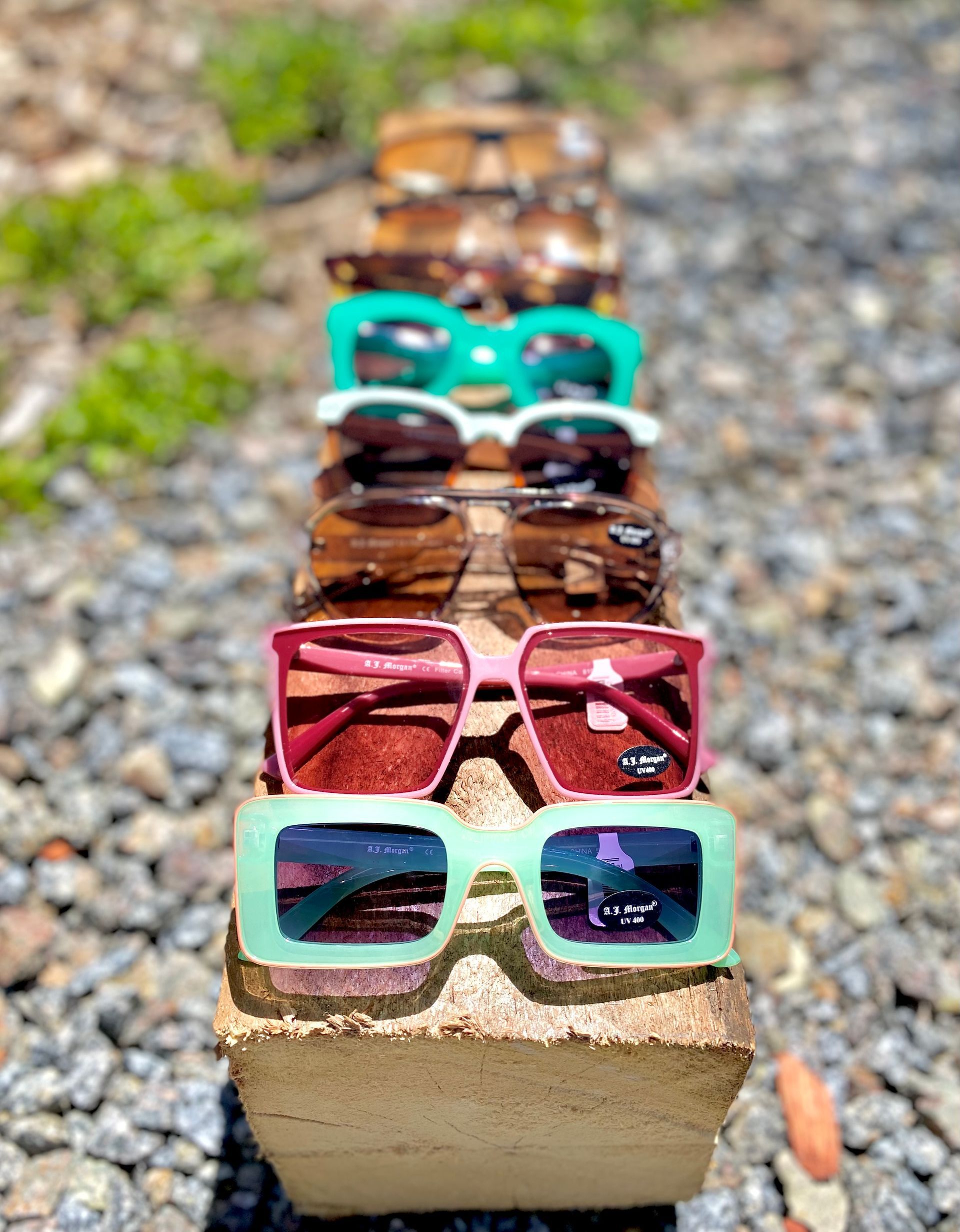 A closet filled with lots of clothes and hats.
