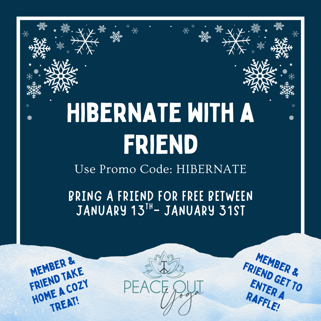 A poster for family flow yoga last saturday of the month