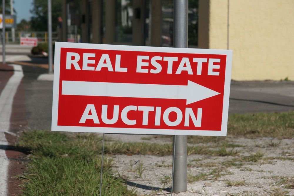 real estate auctioneer
