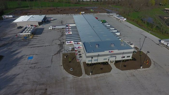 Delivery Depot Aerial View — Syracuse, NY — Napierala Consulting