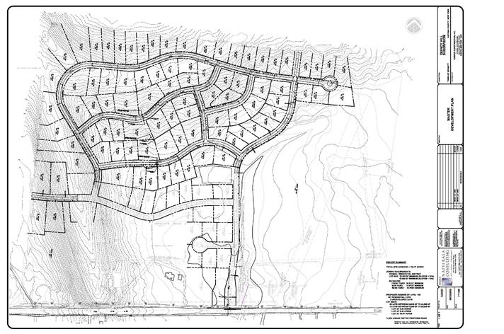 Quincy Hill Residential Subdivision Map — Syracuse, NY — Napierala Consulting