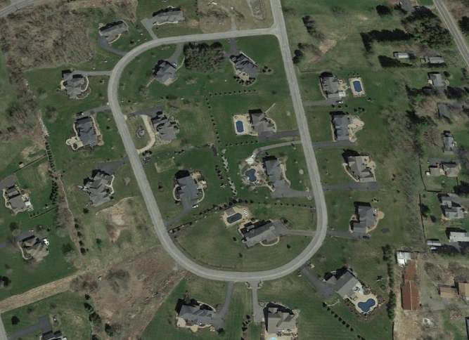 Hartsfield Houses Aerial View — Syracuse, NY — Napierala Consulting